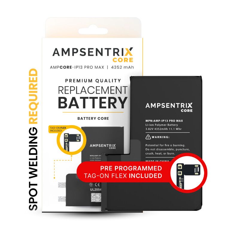 BATERIA IPHONE 12 PRO MAX AMPSEMTRIX CORE S/F