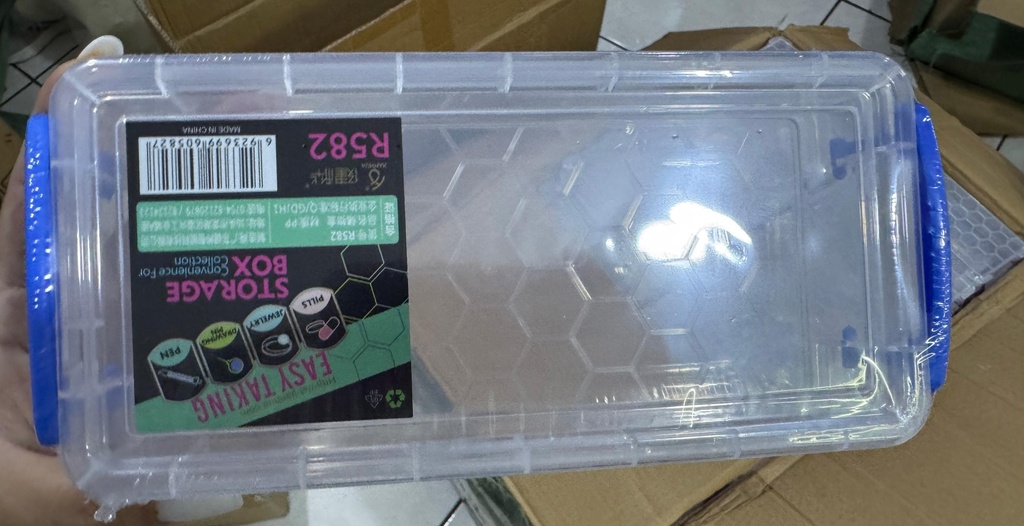 CAJA DE ALMACENAMIENTO R582 205*100*45MM