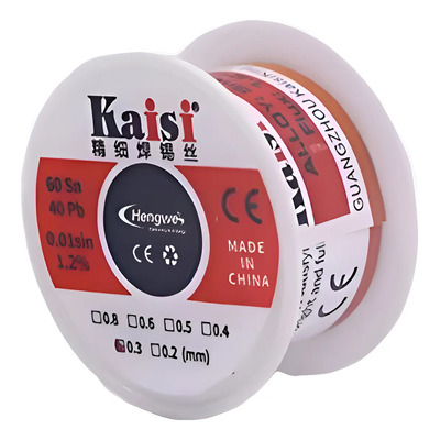 CABLE DE SOLDAR DELGADO 40G 0.3MM KAISI