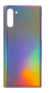 TAPADERA SAMSUNG NOTE 10 PLATEADO TORNASOL